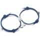 Gift For Valentine's Day 2PCS Couple Magnetic Bracelet Set Mutual Attraction Rope Braided Bracelets Adjustable Charm Couple Jewelry Set For Women Men Gift For Valentine's Day 2PCS Couple Magnetic Bracelet Set Mutual Attraction Rope Braided Bracelets Adjustable Charm Couple Jewelry Set For Women Men